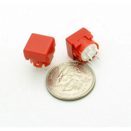 SPST Push Button Momentary Switch w/Keytop OFF - (ON) - Image 2