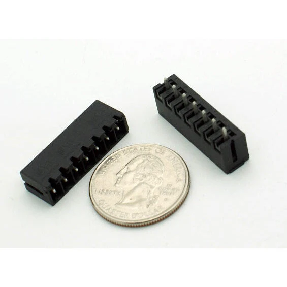 7 Position Mini-Phoenix Connector Jack - (PCB Mount Vertical) - Image 2