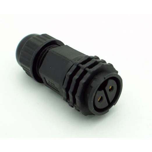 Extra Large Series 2 Pin Female Inline Waterproof Connector - 12-18 AWG