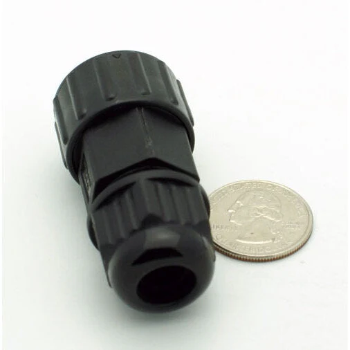 Extra Large Series 3 Pin Male Inline Waterproof Connector - 12-18 AWG - Image 3