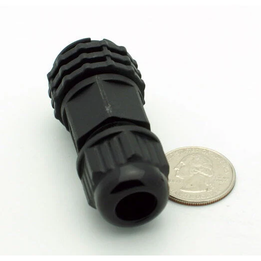 Extra Large Series 9 Pin Female Inline Waterproof Connector - 18 AWG - Image 3