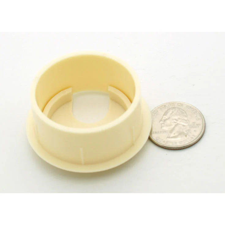 1+3/4" Diameter Desk Grommet - Almond - Image 3
