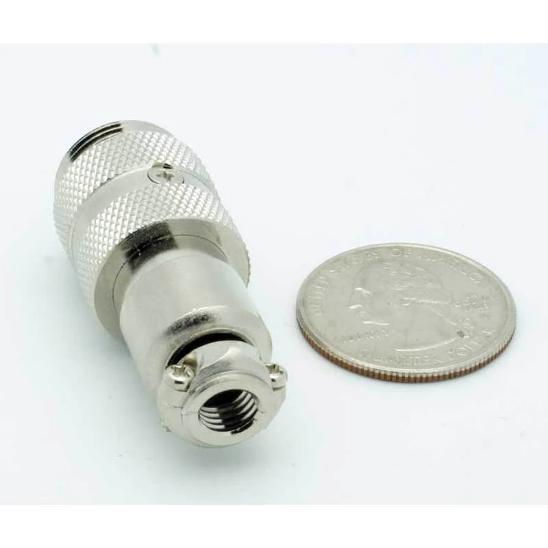 4 Pin Male Inline CB Mic Connector - Image 3