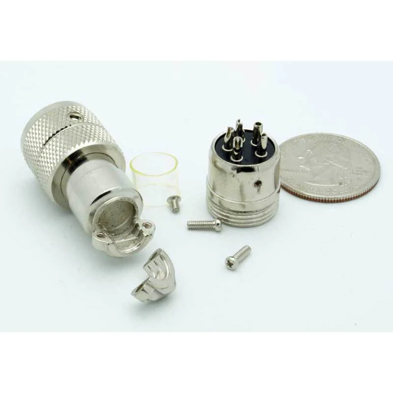 5 Pin Male Inline CB Mic Connector - Image 4