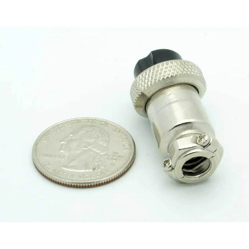6 Pin Female Inline CB Mic Connector - Image 3