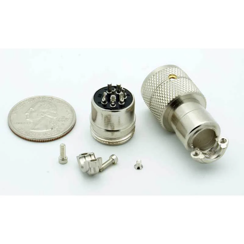 7 Pin Male Inline CB Mic Connector - Image 4