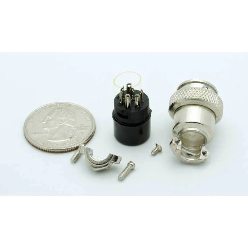 7 Pin Female Inline CB Mic Connector - Image 4