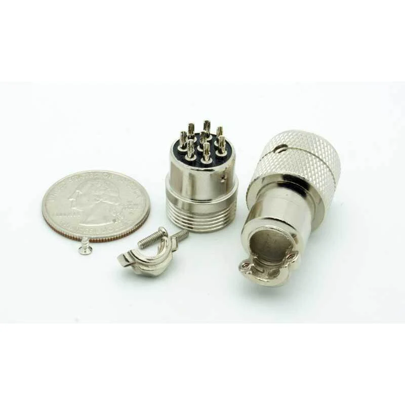 8 Pin Male Inline CB Mic Connector - Image 4