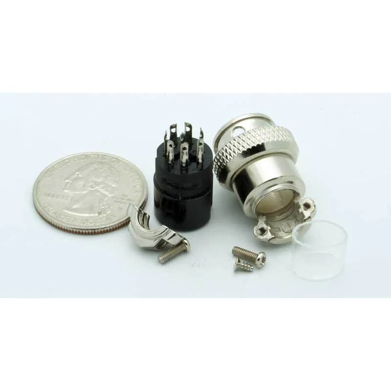 8 Pin Female Inline CB Mic Connector - Image 4