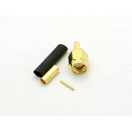 SMA Male 3 Piece Crimp Connector for RG-316