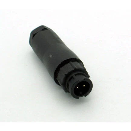 Small Series 2 Pin Male Inline Waterproof Connector - 20-26 AWG