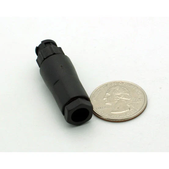 Small Series 2 Pin Male Inline Waterproof Connector - 20-26 AWG - Image 3