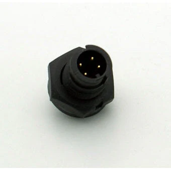 Small Series 4 Pin Male Chassis Mount Waterproof Connector - 20-26 AWG
