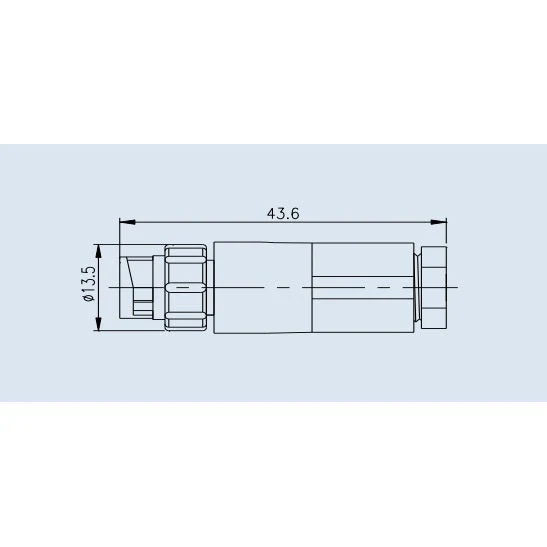 Small Series 5 Pin Male Inline Waterproof Connector - 20-26 AWG - Image 6