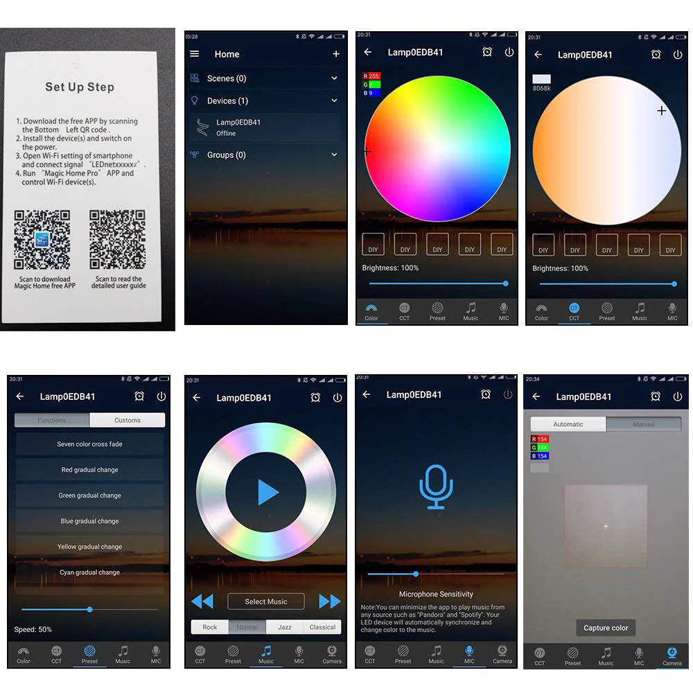 Wifi RGB LED Strip Controller Android or iPhone Smart Home (Alexa or Google Home) - Image 4